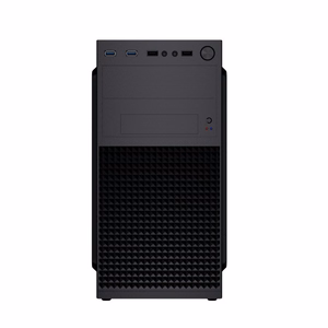 Gembird Mini-tower kompiuterio dėklas Fornax K300, Micro-ATX, 2x USB 3.0 + 2x USB 2.0, juodas