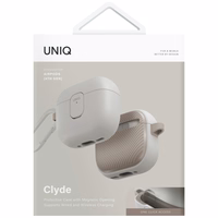 Uniq Clyde Lock dėklas AirPods 4 - smėlio