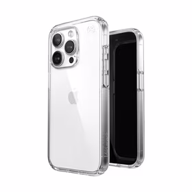 Speck Presidio Perfect-Clear - iPhone 15 Pro dėklas (Clear)