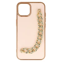 Madingas dėklas telefonui Iphone 14 dizainas 4 šviesiai rožinė