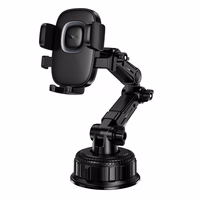 Automobilinis telefono laikiklis Hoco H89 (dashboard) juodas