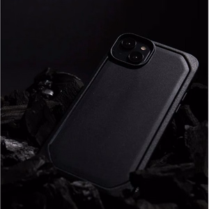 X-Doria Raptic Slim dėklas, skirtas iPhone 14 Pro Max, biologiškai skaidus, juodas