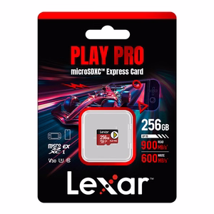„Lexar PLAY Pro“ „microSD Express 7.1“ 256 GB atminties kortelė