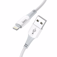 Kabelis USB A į Lightning Hoco 2,4A 1 m X70 baltas