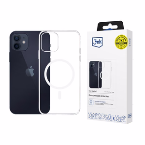 3mk permatomas magnetinis dėklas telefonui Apple iPhone 12/12 Pro