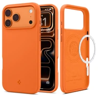 Spigen Silicone Fit Mag MagSafe Case for iPhone 17 Pro Max - Orange