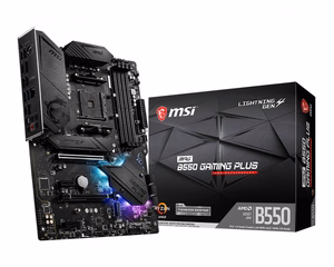 MSI MPG B550 Gaming Plus pagrindinė plokštė AMD B550 Socket AM4 ATX