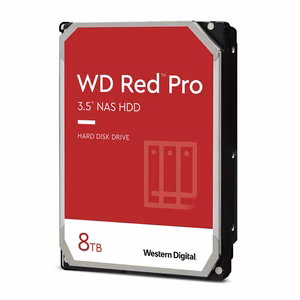 Western Digital Red Pro vidinis kietasis diskas 8 TB 7200 RPM 256 MB 3.5" SATA