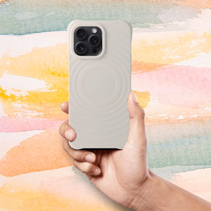 Silicone Zephyr Mag Cover suderinamas su MagSafe dėklas telefonui IPHONE 16 baltas