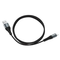 Kabelis USB-A į Lightning Hoco 2,4A 1 m X38 juodas
