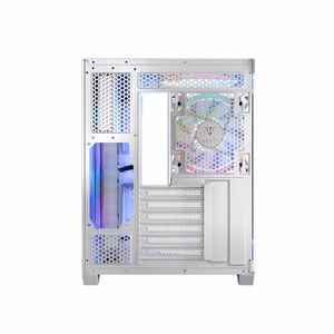 MODECOM KORPUSAS VULKANAS PANORAMA ARGB 5F MIDI BALTAS