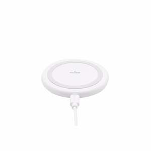 Puro Qi 10 W belaidžio įkrovimo pagrindas, skirtas Android ir iPhone, baltas