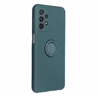 SILIKONINIS ŽIEDAS dėklas telefonui SAMSUNG A17 žalias