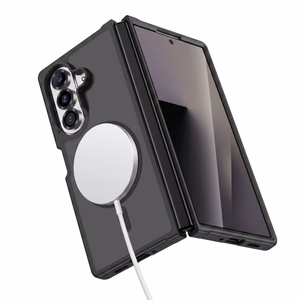 Tech-Protect Magmat MagSafe dėklas Samsung Galaxy Z Fold 7 / 8 Ultra, matinės juodos spalvos