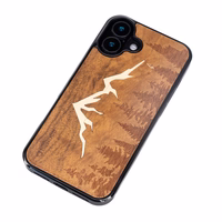 Bewood dėklas for iPhone 16 Plus 6,7" Mountains Imbuia