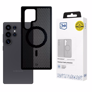 3mk COOLing MagDėklas Samsung Galaxy S25 Ultra - juodas