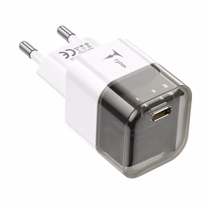 T-PHOX SIENINIS ĮKROVIKLIS T-PP10 20W USB-C JUODAS