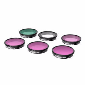 6 filtrų rinkinys MCUV+CPL+ND4+ND8+ND16+ND32 "Sunnylife", skirtas "Insta360 GO 3/2