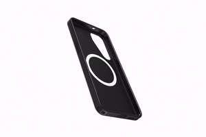 Samsung Symmetry Magnet Case dėklas, skirtas Samsung Galaxy S25+, juodas