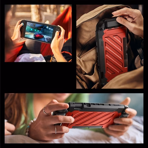 Supcase Unicorn Beetle Pro dėklas Nintendo Switch 2 - raudonas ir juodas