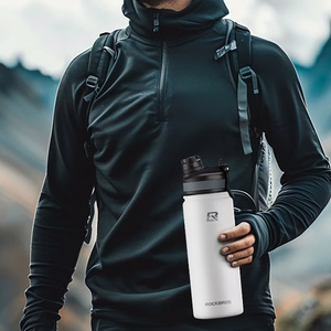Rockbros 35210029005 terminė dviračio gertuvė gėrimams 550 ml - balta
