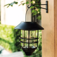 Forever Light Solar LED lempa lantern SUNARI FLS-40 juodas