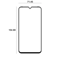 "Etteri" grūdintas stiklas 9D, skirtas "Samsung Galaxy A15 4G / A15 5G