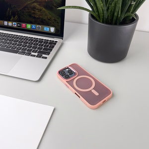 Wozinsky Mados dėklas Magnetinis Samsung Galaxy S25 - Rožinis