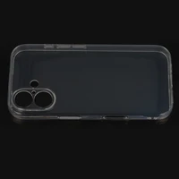 Dėklas telefonui Iphone 16 2 mm - skaidrus