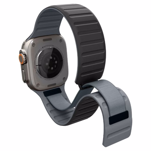 Spigen Athlex Air M dirželis Apple Watch 44 / 45 / 46 / 49 mm, juodas ir pilkas