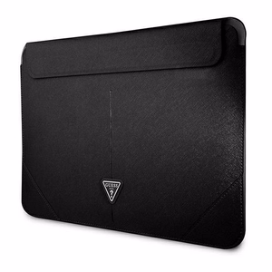 GUESS nešiojamojo kompiuterio / planšetės / užrašų knygelės krepšys 13"–14" GUCS14PSATLK (Guess Sleeve) juodas