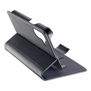 Cellularline Book Case atverčiamas dėklas, skirtas Samsung Galaxy A25 5G, juodas