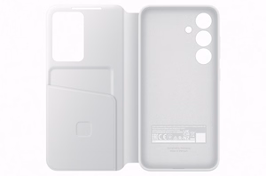ZS921CWE Smart View Wallet dėklas Samsung Galaxy S24, baltas