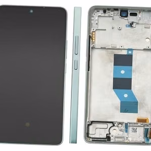 LCD экран Xiaomi Redmi Note 14 5G с тачскрином с рамкой Coral Green Оригинал (сервисная упаковка)
