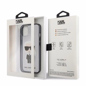 Karl Lagerfeld Iconik Karl чехол для iPhone 13 mini - прозрачный