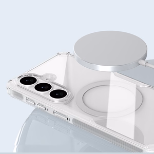 Nillkin Nature TPU Pro MagSafe suderinamas dėklas skirta Samsung Galaxy S26 Plus baltas