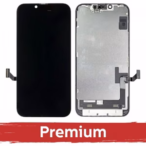 LCD ekranas skirtas iPhone 14 juodas (SOFT OLED / Stable / Premium) *Self-Diagnosable*