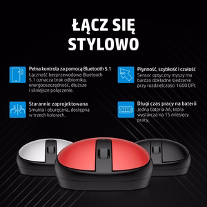 HP 240 Pike Silver Bluetooth pelė