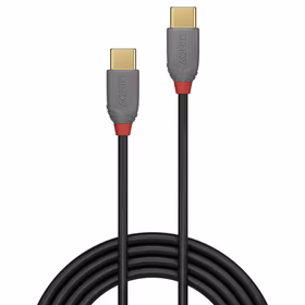 Lindy USB2 Type C laidas 1m Anthra