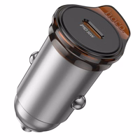 Įkroviklis automobilinis Hoco NZ16 30W (1xUSB-C) juodas