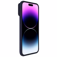 Nillkin CamShield Pro PC+TPU dėklas telefonui Iphone 15 Pro Max violetinis