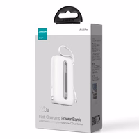 Išorinė baterija Joyroom "JR-L012 Plus Colorful" balta 20000mAh (22.5W)