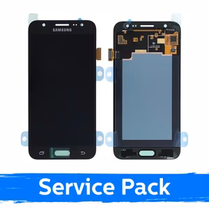 Ekranas skirtas Samsung J500 J5 juodas (Service Pack)