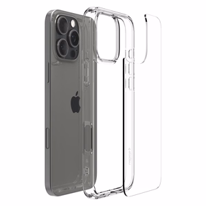 Spigen Ultra Hybrid dėklas telefonui iPhone 16 Pro - skaidrus