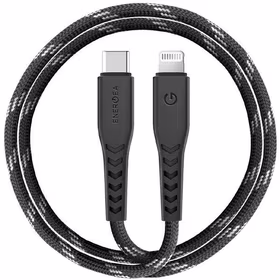 ENERGEA Laidas Nyloflex USB-C - LightningC94 MFI 3m juodas/black