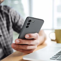 METALLIC dėklas SAMSUNG S25 FE - pilka