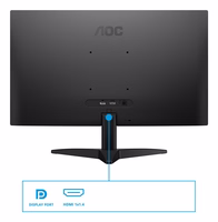 AOC 24B36X kompiuterio monitorius 60,5 cm (23.8") 1920 x 1080 pikseliai „Full HD“ LED Juoda