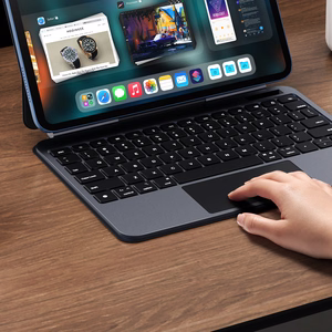 Dux Ducis MK serijos klaviatūros dėklas iPad 10" (2022) / iPad 11" (2025), juodas