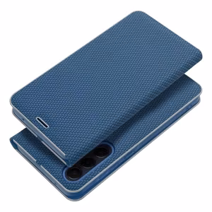 Flip case for Samsung Xcover 4 Luna Book Carbon blue