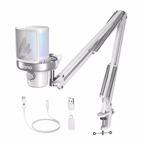 Maono DM40 S Pro mikrofonas (baltas)